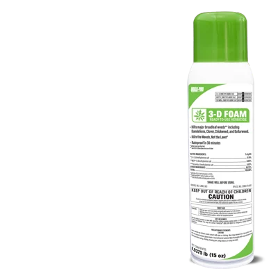 3-d foam herbicide 3-D Foam